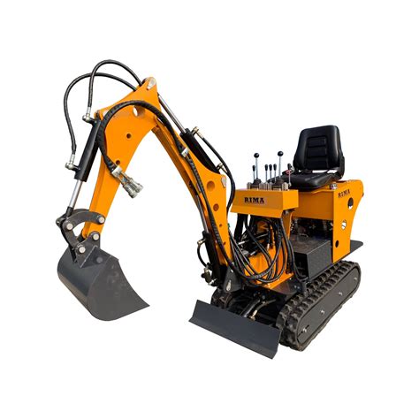 rima mini excavator|Rima Small Garden Digger Crawler Excavator RM07.